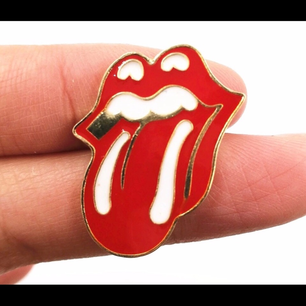 Rolling Stones Enamel Pin